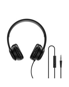 Borofone BO5 Star Over-Ear Headphones with Microphone Ακουστικά Black