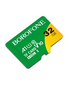 Borofone Memory Card MicroSD 32GB SDHC Class10 90MB/s - Green