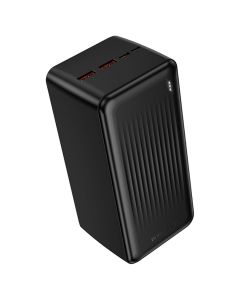 Borofone BJ80C Clever 2xUSB + Type C QC 3.0 22,5W PD 20W Power Bank Εξωτερική Μπαταρία 50000mAh - Black - MT80462