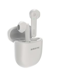 Borofone BE49 Serenity TWS Wireless Bluetooth Stereo Earbuds Ασύρματα Ακουστικά - White