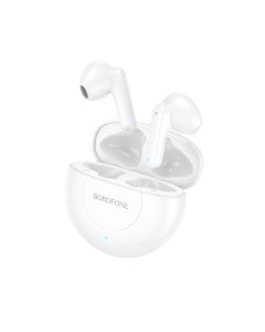 Borofone BE54 Rejoice TWS Wireless Bluetooth Stereo Earbuds Ασύρματα Ακουστικά - White