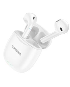 Borofone BW17 Only Me TWS Wireless Bluetooth Stereo Earbuds Ασύρματα Ακουστικά - White