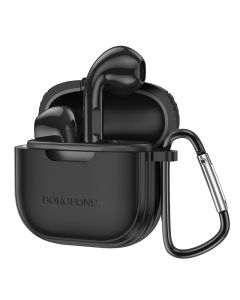 Borofone BW29 Charm TWS Wireless Bluetooth Stereo Earbuds Ασύρματα Ακουστικά - Black