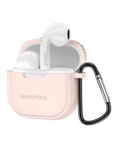 Borofone BW29 Charm TWS Wireless Bluetooth Stereo Earbuds Ασύρματα Ακουστικά - Pink - MT69141