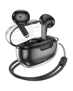 Borofone BW46 Ice Flake TWS Wireless Bluetooth Stereo Earbuds - Black