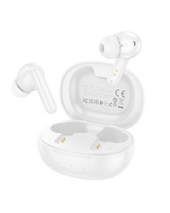 Borofone BW48 Enlighten TWS Wireless Bluetooth Stereo Earbuds - White