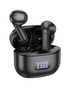 Borofone BW53 Elegant TWS Wireless Bluetooth Stereo Earbuds - Black