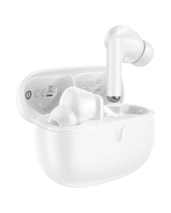 Borofone FQ10 Joyful TWS Wireless Bluetooth Stereo Earbuds - White - MT78617