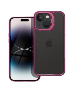 Bracket Case Ανθεκτική Θήκη με Camera Kickstand Dark Purple (iPhone 15)