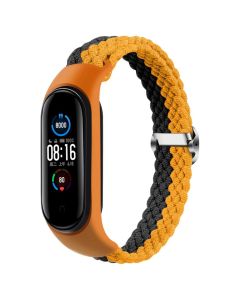 Strap Fabric Band Υφασμάτινο Πλεκτό Λουράκι Orange / Grey για Xiaomi Mi Band 3 / 4 / 5 / 6
- MT83049