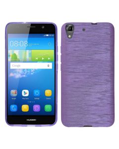 Forcell Jelly Brushed Slim Case Θήκη Σιλικόνης Purple (Huawei Ascend G620s)