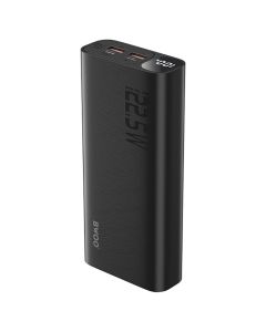 BWOO BO-P44 Power Bank with LCD Screen 20000mAh 22.5W Εξωτερική Μπαταρία - Black - MT82753