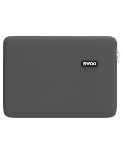 BWOO Neoprene Sleeve Θήκη Τσάντα για Macbook / Laptop 15'' Grey