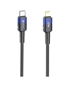 Forcell F-ENERGY C356 Gradient 27W Καλώδιο Φόρτισης 3A Type C σε Lightning 1m - Black - MT82663