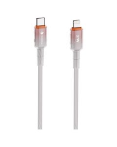 Forcell F-ENERGY C356 Gradient 27W Καλώδιο Φόρτισης 3A Type C σε Lightning 1m - White - MT82662