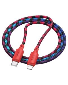 HOCO X116 Cable Type C to Lightning Data Sync & Charging PD 27W 1m Gradient Red