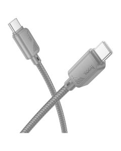 HOCO X113 Cable Type-C to Type-C Data Sync & Charging 3A 60W PD 1m - Gray