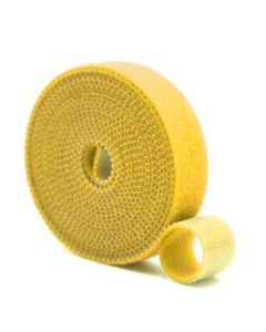 Cables Organizer Velcro Roll 1m - Yellow