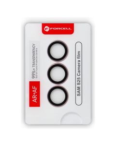 Forcell Premium Camera Lens Tempered Glass Prοtector Rose Gold (Samsung Galaxy S25)