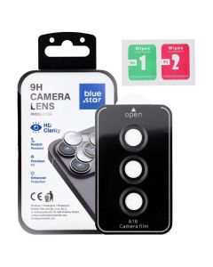 Blue Star Easy Install Premium Camera Lens Tempered Glass Prοtector Black (Samsung Galaxy A16 4G / 5G) - MT83000