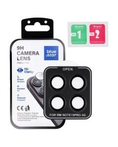 Blue Star Easy Install Premium Camera Lens Tempered Glass Prοtector Black (Xiaomi Redmi Note 15 Pro 5G) - MT83637