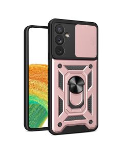 Camera Slide Hard Case Σκληρή Θήκη με Κάλυμμα Κάμερας - Pink (Samsung Galaxy A14 4G / 5G)