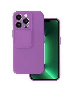 TPU Cover with Camshield Θήκη με Κάλυμμα Κάμερας - Purple (iPhone 13 Pro Max)