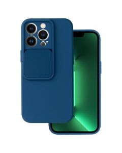TPU Cover with Camshield Θήκη με Κάλυμμα Κάμερας - Navy (iPhone 13 Pro)