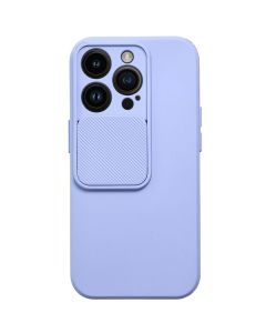 TPU Cover with Camshield Θήκη με Κάλυμμα Κάμερας - Light Purple (iPhone 14 Pro)