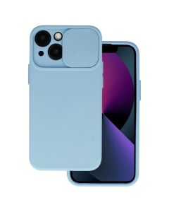 TPU Cover with Camshield Θήκη με Κάλυμμα Κάμερας - Light Blue (iPhone 16)