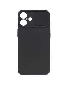 TPU Cover with Camshield Θήκη με Κάλυμμα Κάμερας - Black (iPhone 16 Plus)