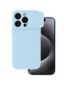 TPU Cover with Camshield Θήκη με Κάλυμμα Κάμερας - Light Blue (iPhone 16 Pro)