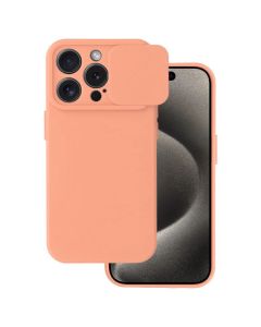 TPU Cover with Camshield Θήκη με Κάλυμμα Κάμερας - Salmon (iPhone 16 Pro Max)