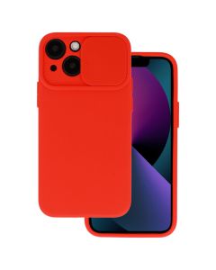 TPU Cover with Camshield Θήκη με Κάλυμμα Κάμερας - Red (iPhone 16)