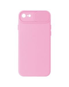 TPU Cover with Camshield Θήκη με Κάλυμμα Κάμερας - Light Pink (iPhone 7 / 8 / SE 2020 / 2022)
