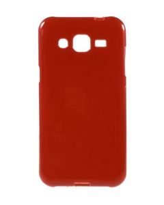 Candy Gel Slim Fit Θήκη Σιλικόνης Red (Samsung Galaxy J2)
