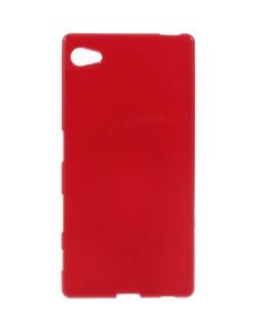 Candy Gel Slim Fit Θήκη Σιλικόνης Red (Sony Xperia Z5 Compact)