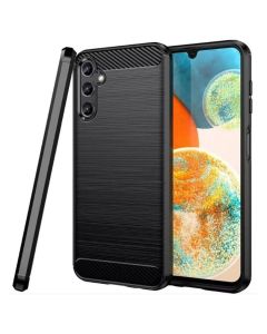 TPU Carbon Rugged Armor Case Ανθεκτική Θήκη Black (Samsung Galaxy A25 5G)