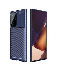 Carbon Fiber Armor Case Blue (Samsung Galaxy Note 20)