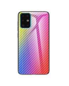 Carbon Fiber Glass TPU Case Multicolor (Samsung Galaxy S20 Plus)