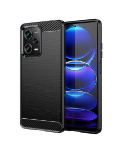 TPU Carbon Rugged Armor Case Ανθεκτική Θήκη Black (Xiaomi Redmi Note 13 5G)