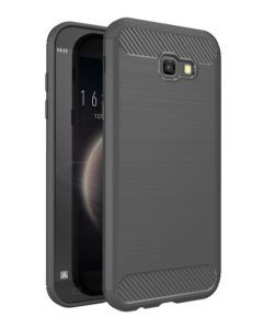 TPU Carbon Rugged Armor Case Ανθεκτική Θήκη Grey (Samsung Galaxy A3 2017)