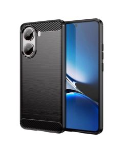 TPU Carbon Rugged Armor Case Ανθεκτική Θήκη Black (Xiaomi Poco X7 Pro 5G)