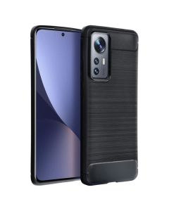 TPU Carbon Rugged Armor Case Ανθεκτική Θήκη Black (Xiaomi Redmi Note 14 Pro 4G)
