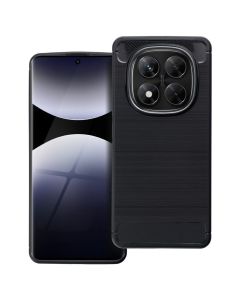 TPU Carbon Rugged Armor Case Ανθεκτική Θήκη Black (Xiaomi Redmi Note 14 Pro 5G / 14 Pro Plus 5G / Poco X7 5G)