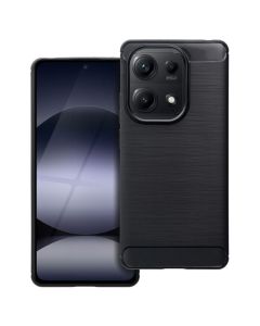 TPU Carbon Rugged Armor Case Ανθεκτική Θήκη Black (Xiaomi Redmi Note 14S)