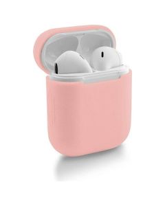 Soft Silicone Apple AirPods 1/2 Case Θήκη Σιλικόνης για Apple AirPods 1/2 - Pink