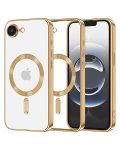 Techsuit Luxury Crystal MagSafe Case Θήκη Gold (iPhone 16e / 17e) - MT82170