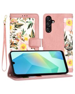 Techsuit FlipCraft Wallet Case Θήκη Πορτοφόλι με Δυνατότητα Stand - Sweetheart Pink (Samsung Galaxy A14 4G / 5G)