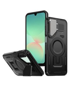 Techsuit CamVault MagSafe Case Σκληρή Θήκη με Κάλυμμα Κάμερας - Black (Samsung Galaxy A36 5G)